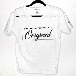 NWT On Fire Graphic Tee